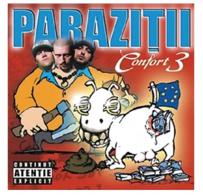 Cd Hip-Hop : Parazitii -Confort 3 CD sigilat timbrat -NOU foto