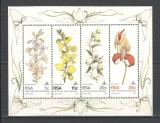 Africa de Sud.1981 Conferinta internatioanala ptr. orhidee:Flori-Bl. DF.250, Nestampilat