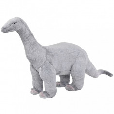 Jucărie De Pluș Verticală Dinozaur Brachiosaurus Gri XXL 91345