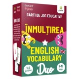 DuoCard - inmultirea. English vocabulary - Gama