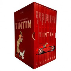 Aventurile Lui Tintin Colectie Completa 8 Carti Box Set, Herge - Editura Egmont Books