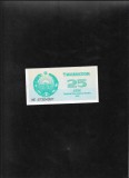 Uzbekistan 25 sum 1992 unc seria67304997