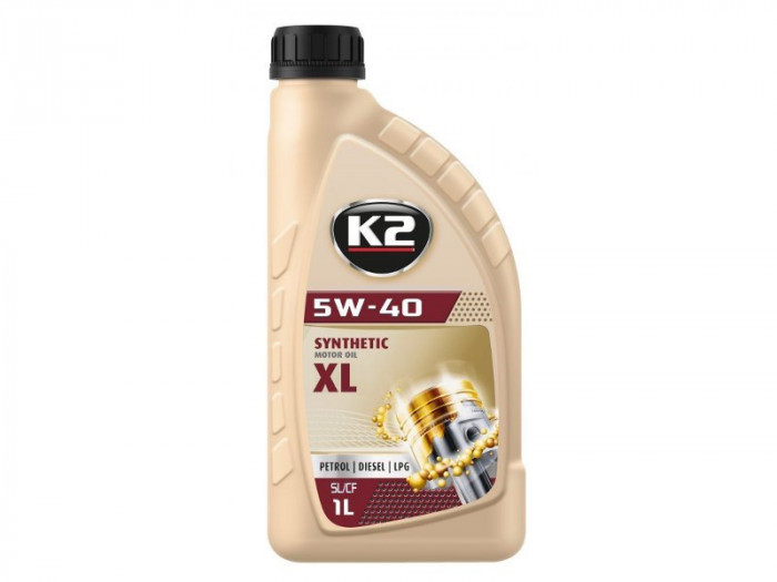 K2 Texar 5w-40 Xl Ulei De Motor, 1l Sl / Cf / Cf-4 K2-04011