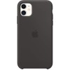 Husa iPhone 11 Silicon Antisoc Neagra MyStyle, Protectie Camera si Ecran