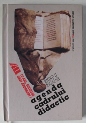 AGENDA CADRULUI DIDACTIC , 2001-2002 foto