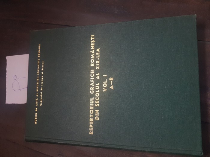 repertoriul graficei romanesti sec XIX vol 1 Pi
