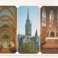 FA15 - Carte Postala- UNGARIA - Budapesta, Matthias church, circulata 1988