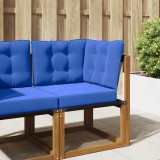 vidaXL Perna pentru canapea de exterior 3 pcs Turcoaz Poliester 900811