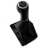 Manson Schimbator + Nuca Opel Astra H (2004-2010) 5 Viteze Piele Ecologica Negru ALM