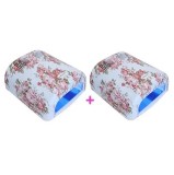 2 x Lampă UV cu 4 becuri, model floral - preț special