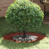vidaXL potrivit pentru inel de copac plat Maro &Oslash;40 / 70 cm 873688