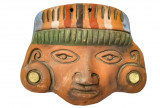 Figurina ceramica masca mayasa - model m3