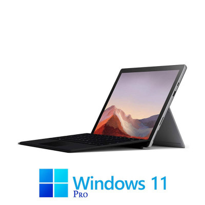 Tableta Microsoft Surface Pro 7, Quad Core i5-1035G4, SSD, 12.3 inci 2K, Win 11 Pro foto