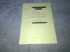 TEHNICA CULTURILOR FORESTIERE VOL II PEPINIERE 1955