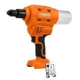 Pistol de aplicat nituri 18V E+, fara baterie