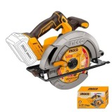 Cumpara ieftin Fierastrau Circular 185mm, 4800rpm, brushless, 20V, fara acumulator Ingco CSLI1851