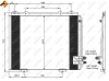 NRF 35228 EASY FIT Condensator, climatizare