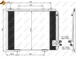 NRF 35228 EASY FIT Condensator, climatizare