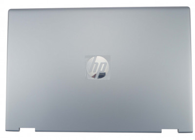 Capac display Laptop, HP, Pavilion X360 15-CR, 15T-CR, L22474-001, 460.0EH08.0002, argintiu foto