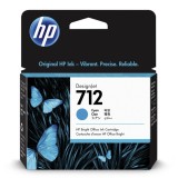Cartus Original HP 712 3ED67A Cyan 29ml