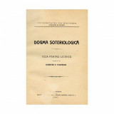 D. F. Filipescu, Dogma Soteriologică, cu dedicație către Ion I. C. Brătianu