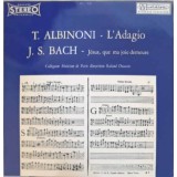 Disc vinil, LP. L&#039;Adagio. J&eacute;sus, Que Ma Joie Demeure-T. Albinoni, J. S. Bach, Collegium Musicum De Paris, -242097