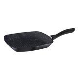 Tigaie grill aluminiu Zephyr, 24 cm, acoperire granit