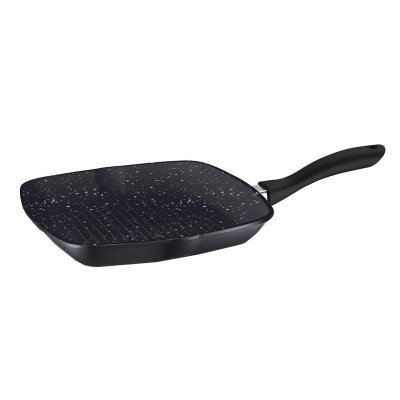 Tigaie grill aluminiu Zephyr, 24 cm, acoperire granit foto