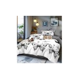 Cumpara ieftin Lenjerie de Pat Bumbac Finet, 6 Piese, Pat Dublu - GR-441