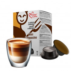 Cappuccino, 16 capsule compatibile Lavazza&reg;* a Modo Mio&reg;*, Italian Coffee