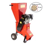 Tocator pentru crengi Micul Fermier, &Oslash;76mm, motor benzina 6.5CP pentru rumegus FarmGarden AgroTrade