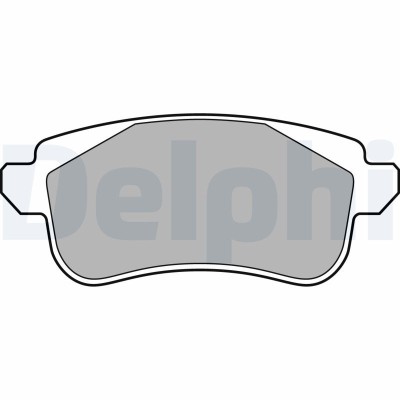 DELPHI LP3283 set placute frana,frana disc foto