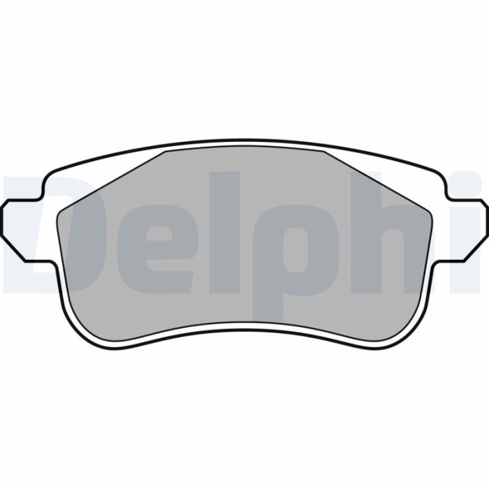 DELPHI LP3283 set placute frana,frana disc