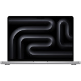 Laptop Apple MacBook Pro 14 cu procesor Apple M3 Pro, 11 nuclee CPU si 14 nuclee GPU, 36GB, 512GB SSD, Silver, INT KB, 96W USB-C