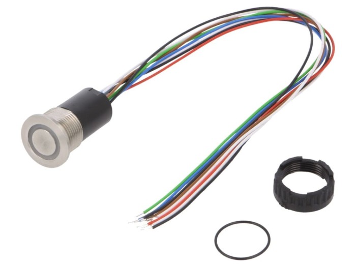Comutator capacitiv SPST-NO IP67