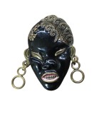 INEDITA BROȘĂ DE DIMENSIUNI MARI DIN METAL COMUN EMAILAT