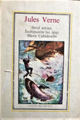 Satul aerian.Inchipuirile lui Jean Marie Cabidoulin Jules Verne foto