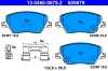 ATE 13.0460-5679.2 set placute frana,frana disc
