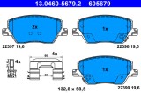 ATE 13.0460-5679.2 set placute frana,frana disc