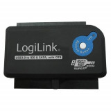 Adaptor LOGILINK AU0028A, USB 3.0 - IDE/SATA, compatibil cu HDD 2.5inch/3.5inch (Negru)