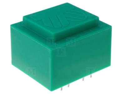 Transformator &amp;icirc;ncapsulat 2VA 110VAC 9V PCB foto
