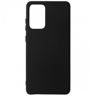 Husa silicon TPU Matte neagra pentru Samsung Galaxy A72 / A72 5G foto