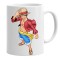 Cana alba personalizata one piece luffy, INOVATIX&reg;. 330 ml