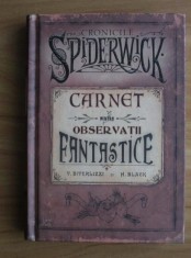 Cronicile Spiderwick. Carnet pentru observatii fantastice foto