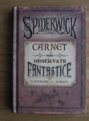 Cronicile Spiderwick. Carnet pentru observatii fantastice foto