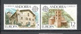 Andorra Spaniola.1978 EUROPA-Monumente SE.454, Nestampilat