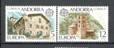 Andorra Spaniola.1978 EUROPA-Monumente SE.454 foto