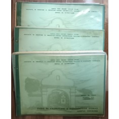 STUDIU DE VALORIFICARE A MONUMENTELOR ISTORICE JUDETUL COVASNA , VOLUMELE I - III , NOIEMBRIE 1976 , VEZI DESCRIEREA !