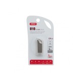 Memorie USB XO, U10 Flash Drive, 64GB Argintiu