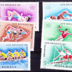 TSV$ - 1984 LP 1100 J.O. DE VARA, LOS ANGELES - PREOLIMPIADA MNH/** LUX